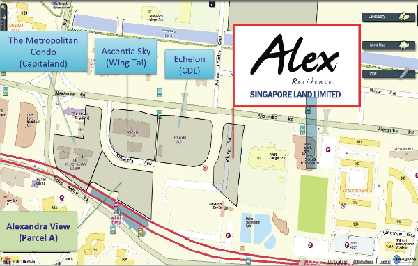 alex-residence-condo-location